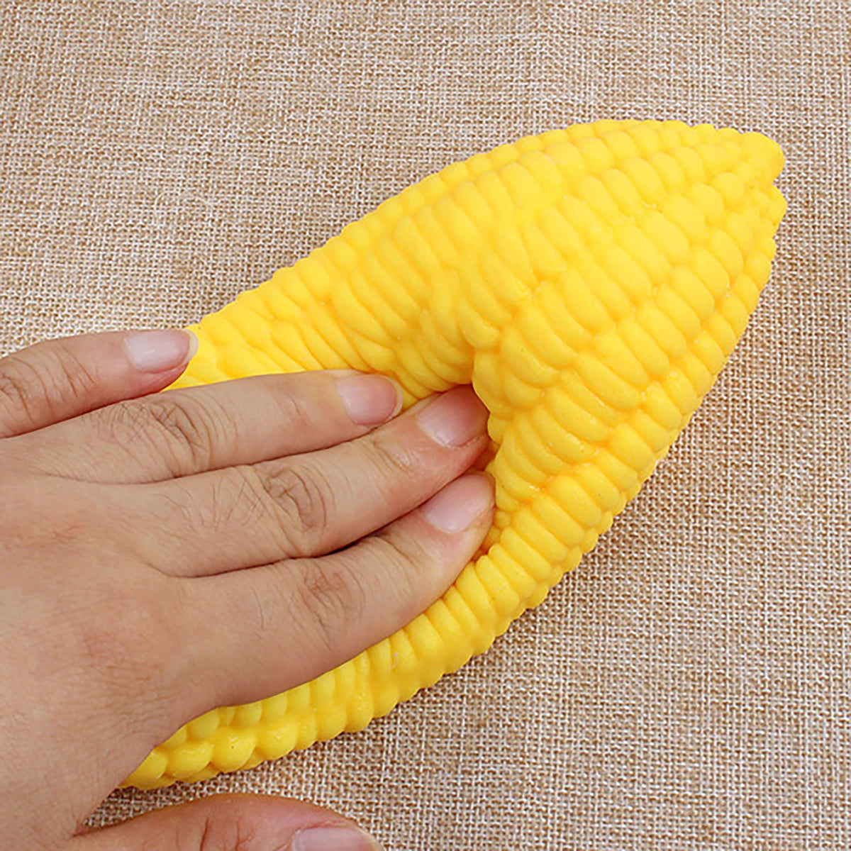 Stretchy & Squishy Realistic Corn On The Cob Sensory Toy (12pcs/case)