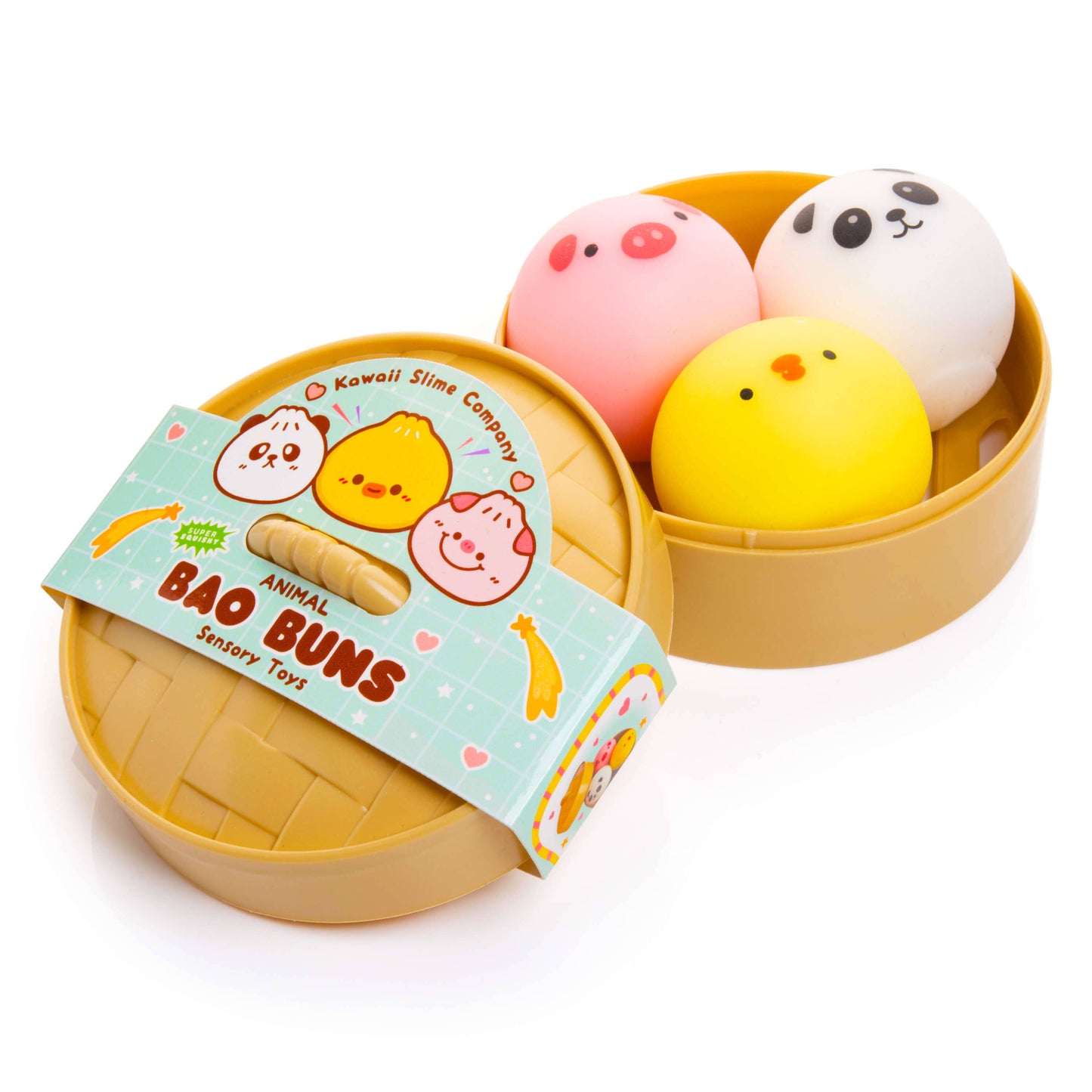 Animal Bao Bun Sensory Fidget Toy (12pcs/case)