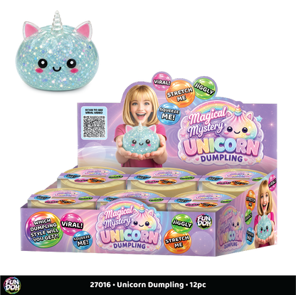 Fun Doh Unicorn Mystery Dumpling Squishy Toy