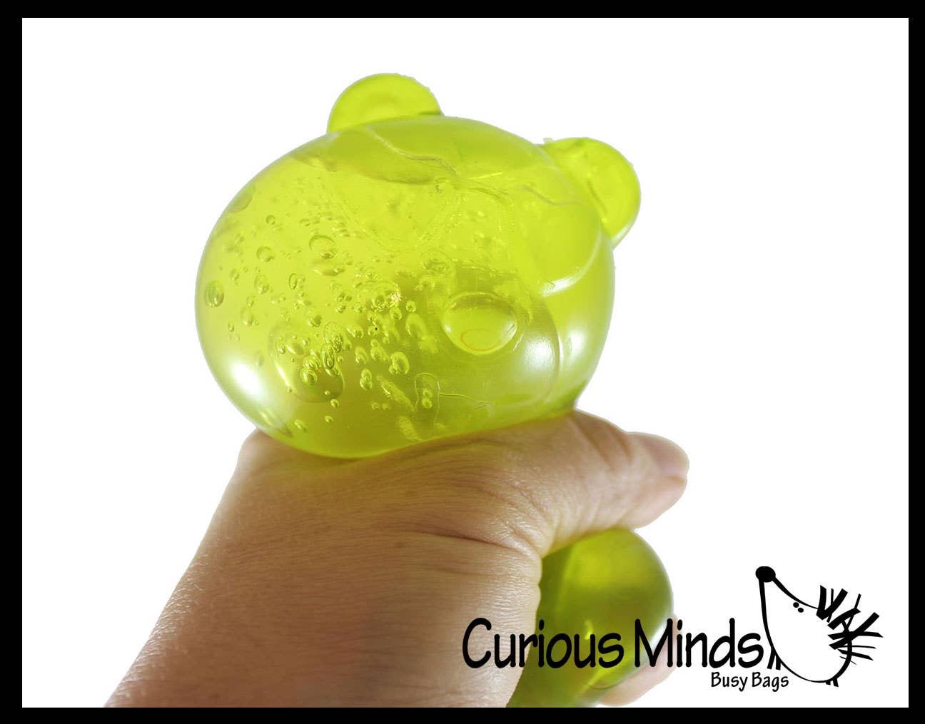 Gummy Bear Jelly Filled Stress Ball - Squishy Sensory Fidget