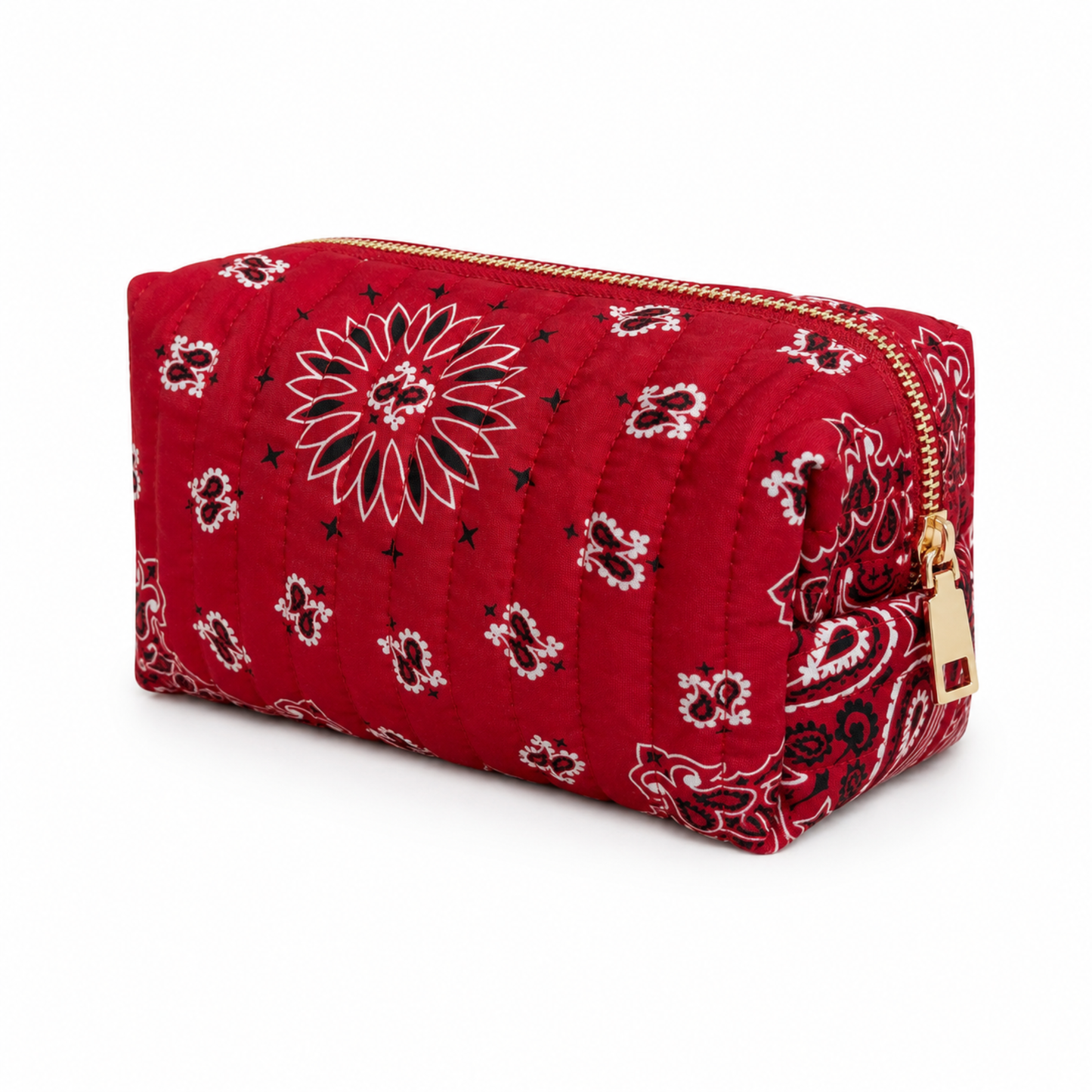 Ellison+Young Bandana Cosmetic Case, Everyday Travel Pouch