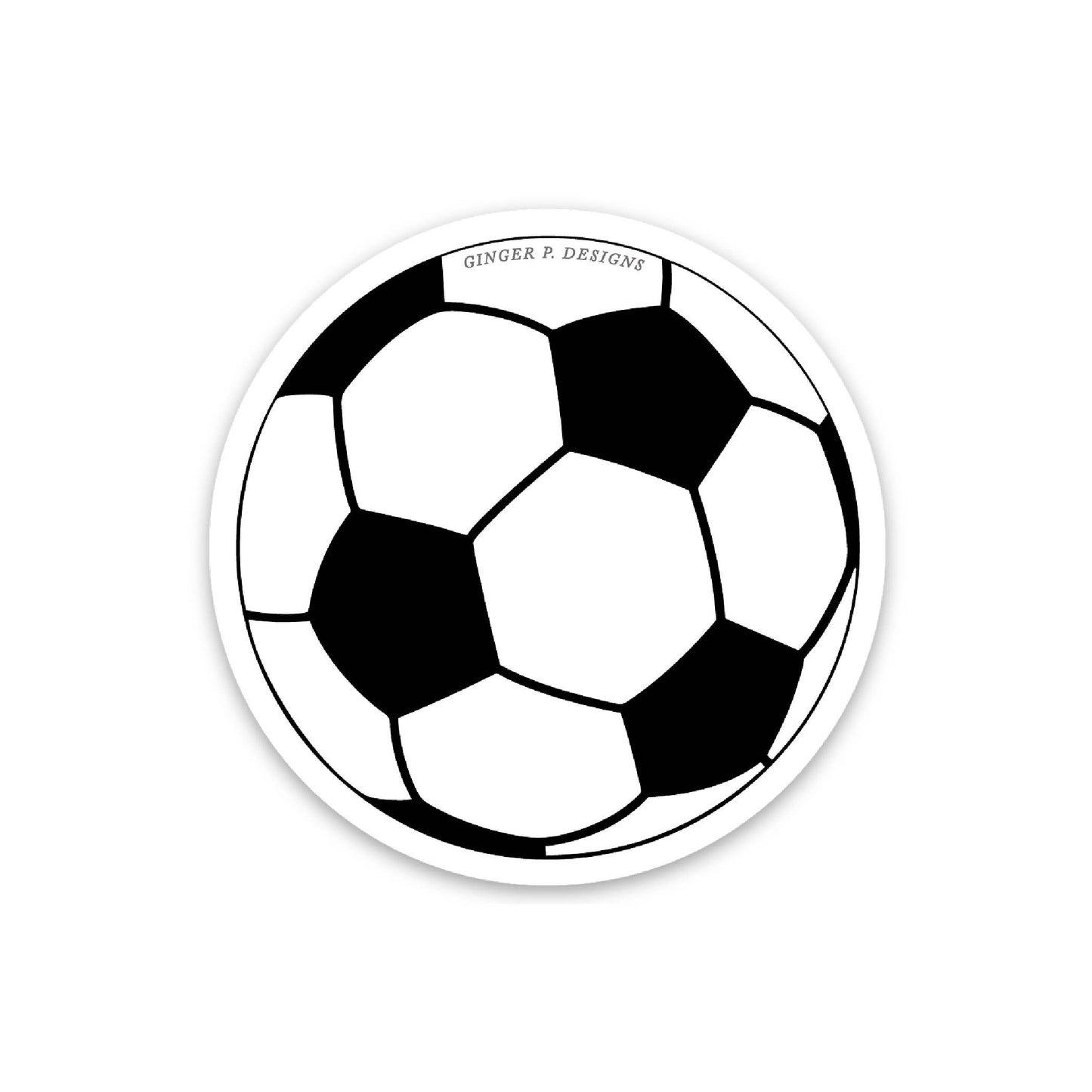 Soccer Vinyl Sticker