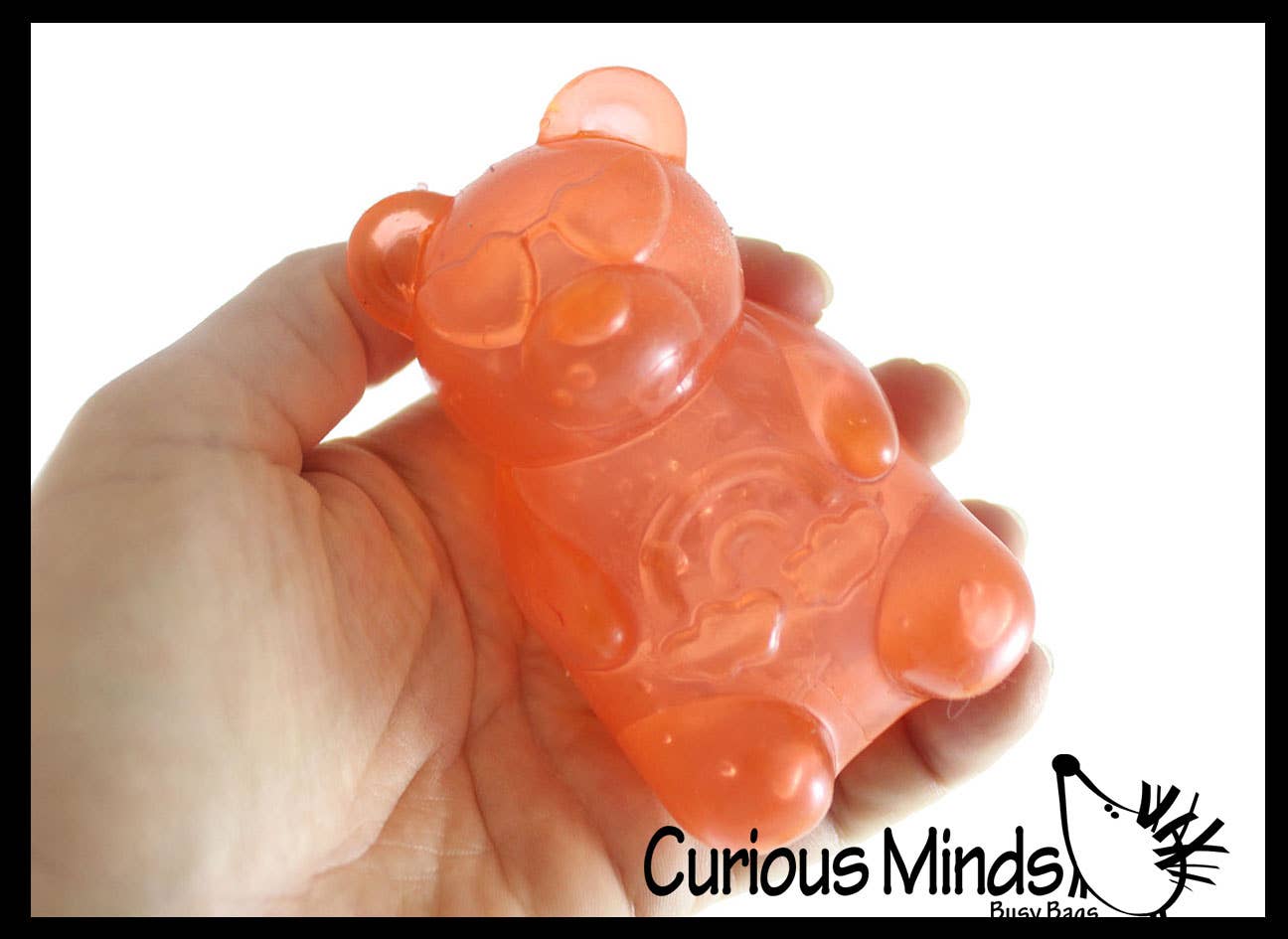 Gummy Bear Jelly Filled Stress Ball - Squishy Sensory Fidget