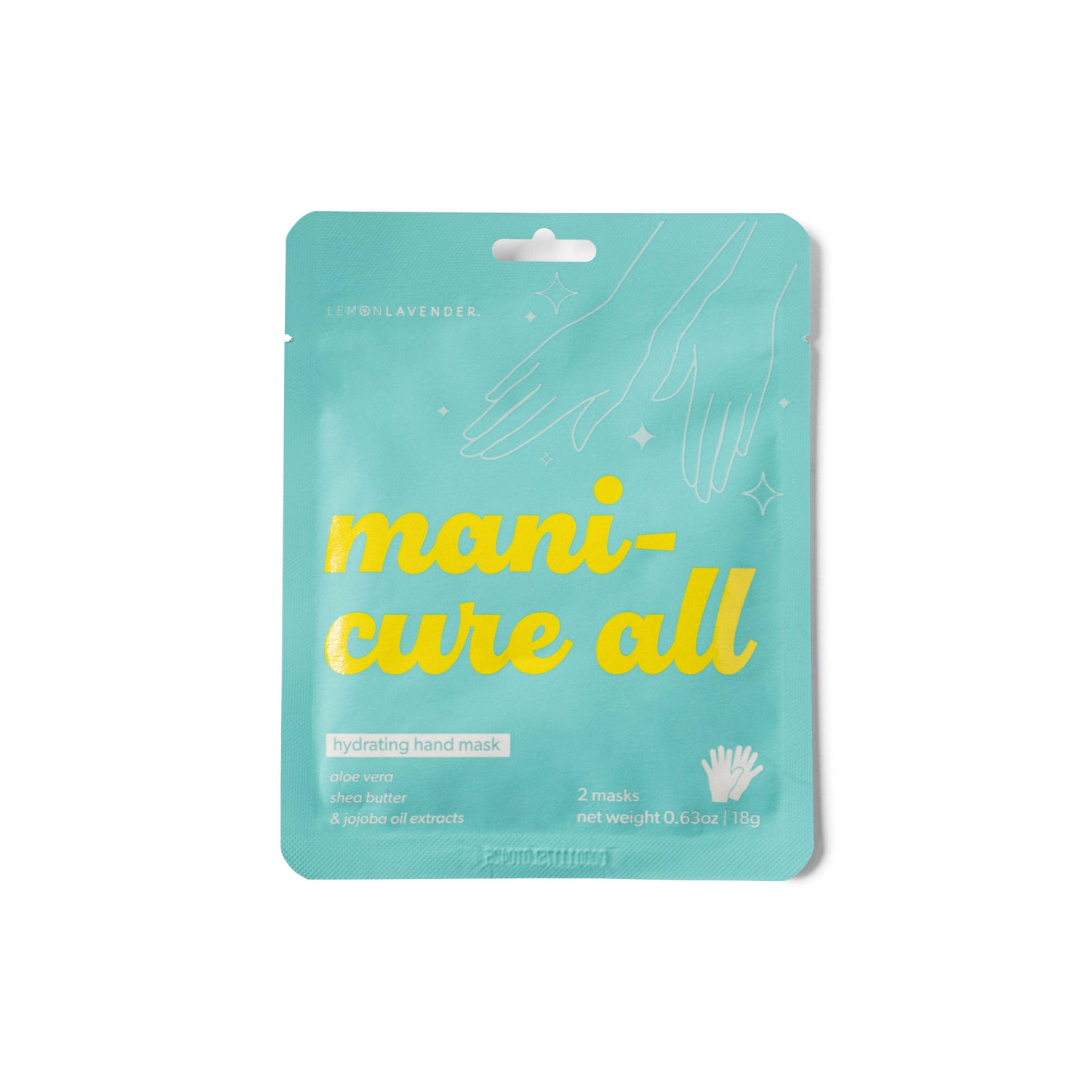 Lemon Lavender Smooth It Over Hydrating Hand & Foot Masks As