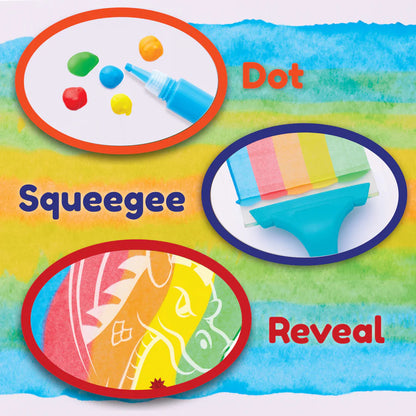 Squeegeez Magic Reveal Art Dragon