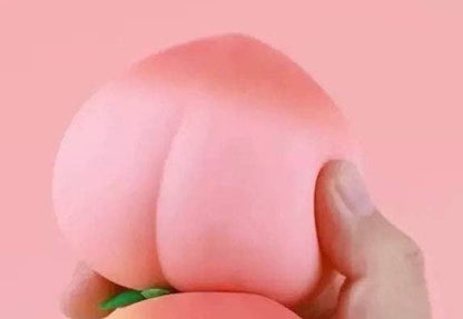 Peach 🍑 Keen Squishy – Slow Rising Sensory Stress Relief Toy