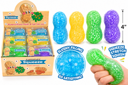 4” Slushy Squishy Peanut