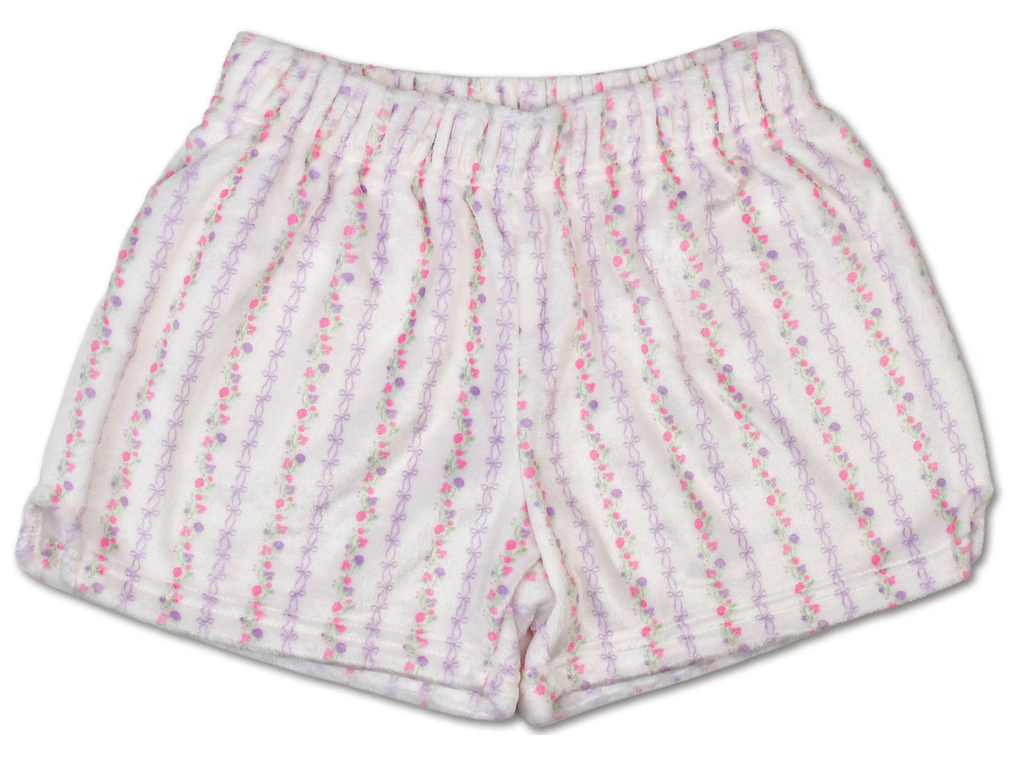 Sweet Heart Vine Plush Shorts (Large -(14))
