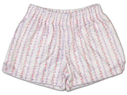 Sweet Heart Vine Plush Shorts (Large -(14))