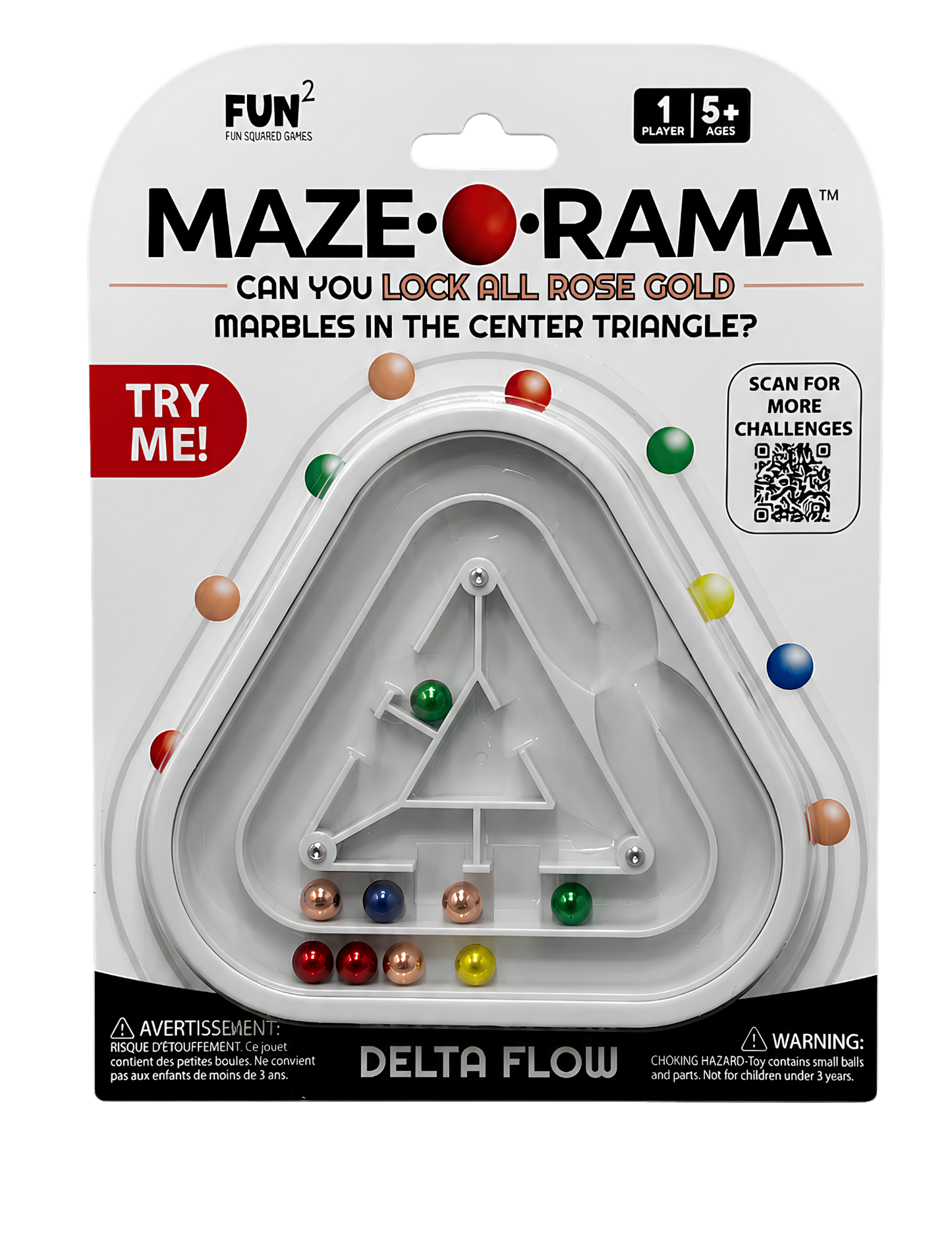Maze-O-Rama Delta Flow White