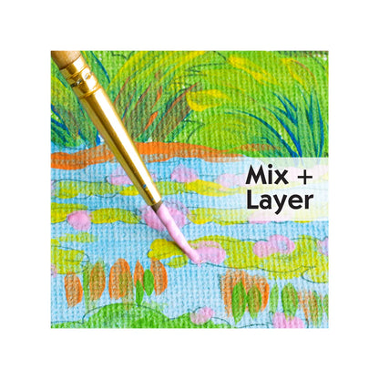 Japanese Footbridge Paint by Numbers