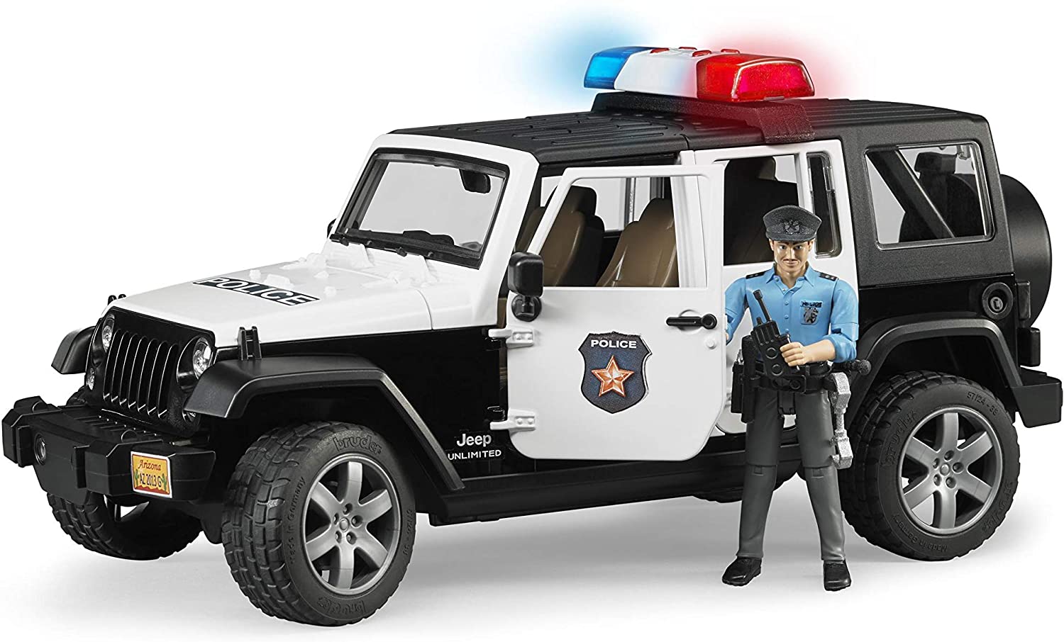 Bruder Jeep Rubicon Polic