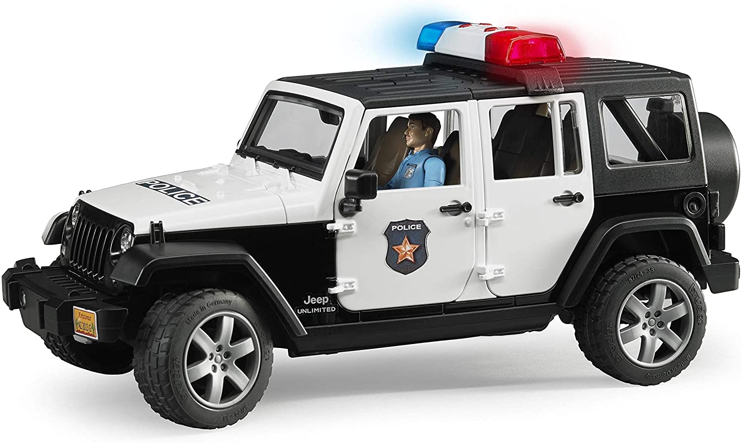 Bruder Jeep Rubicon Polic