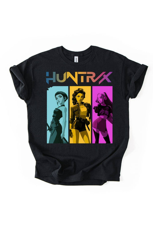 Kids Graphic Tee,Huntrix  Color Pop
