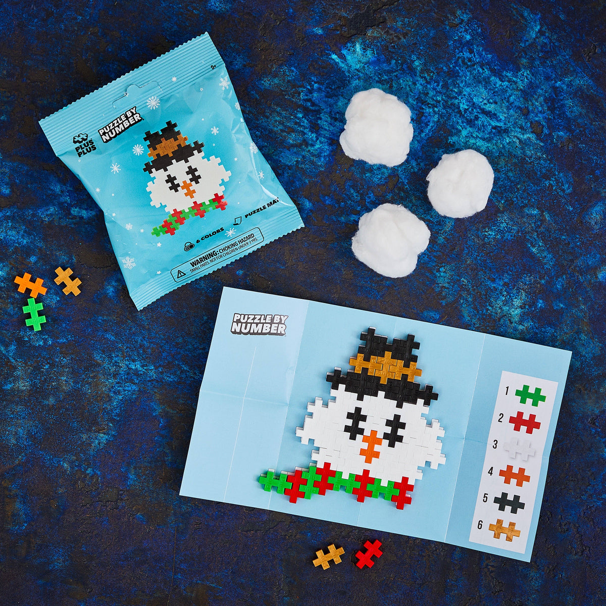 40pc Puzzle by Number® Holiday Faces
