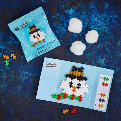 40pc Puzzle by Number® Holiday Faces