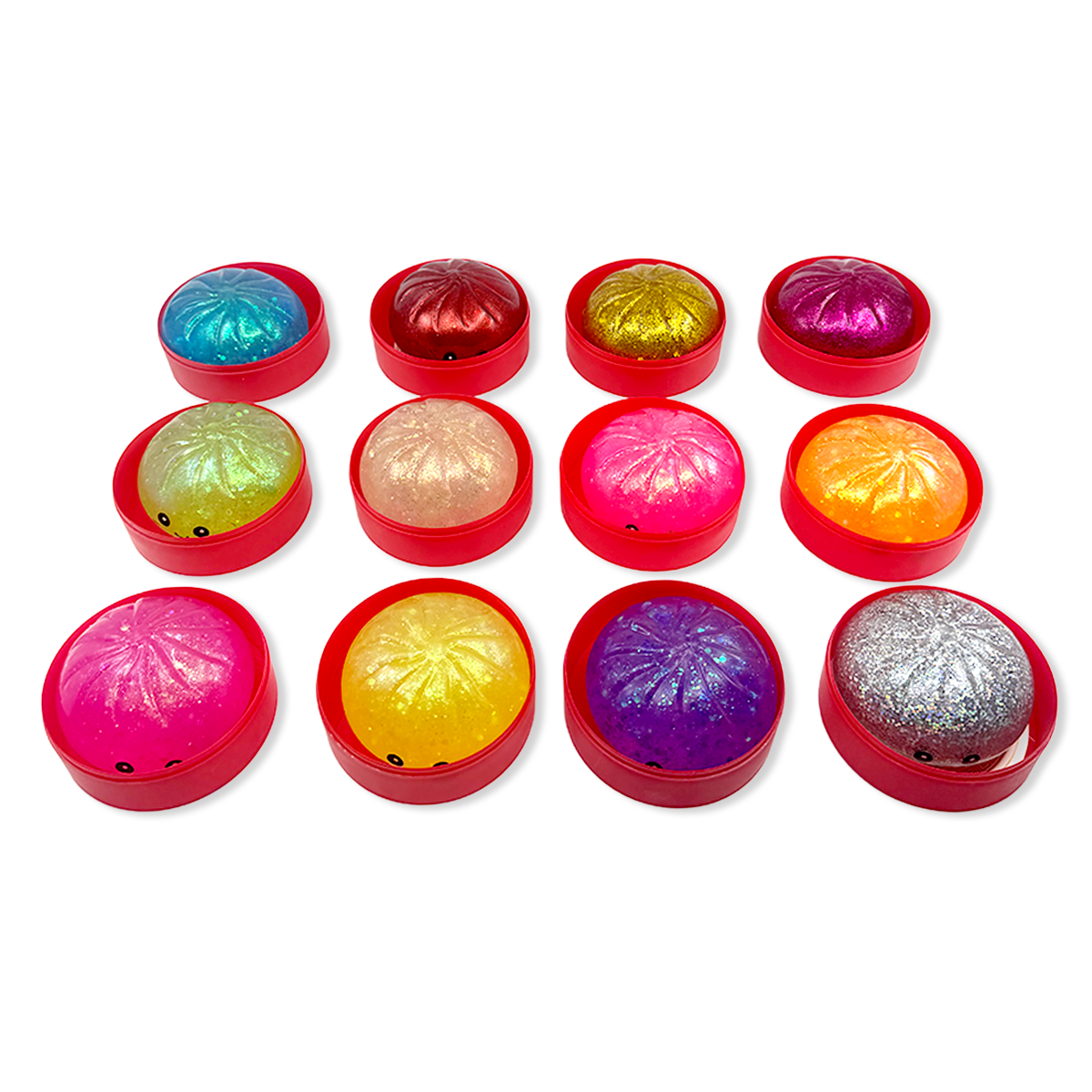 Fun Doh Mystery Fortune Cookie Squishy Dumpling - 12/Display