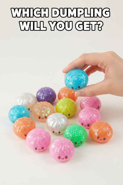Fun Doh Squishy Mystery Mini  Dumpling Toy
