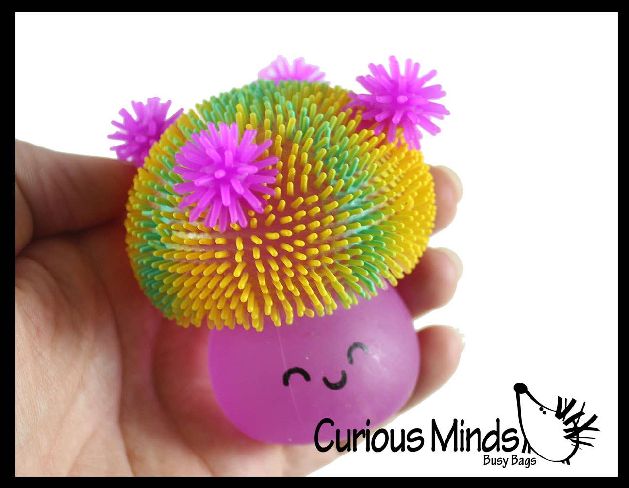 Mushroom Sugar Puffer Ball Squishy
