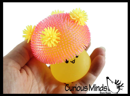 Mushroom Sugar Puffer Ball Squishy