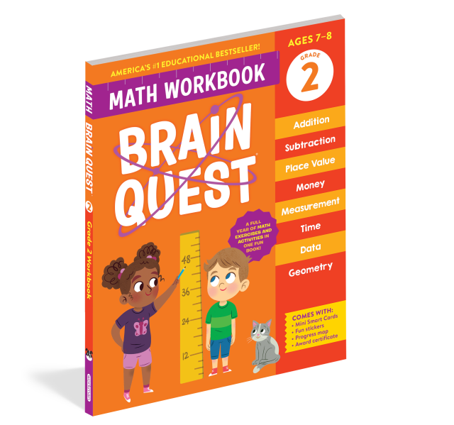 Brain Quest Math Workbook: 2nd Grade