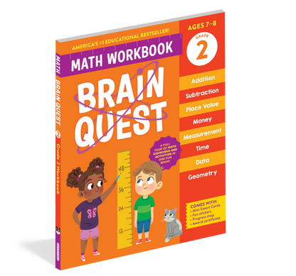 Brain Quest Math Workbook: 2nd Grade