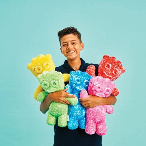 Sour Patch Kids Purple Character Embossed Plush