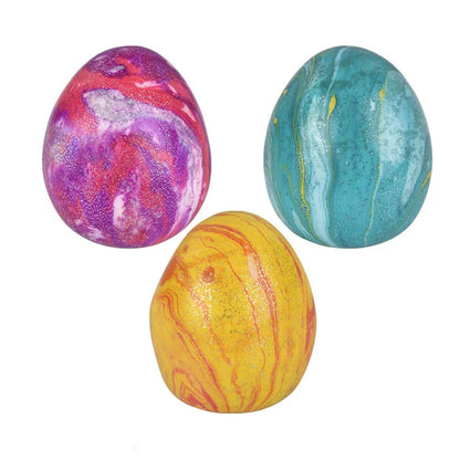 Easter Special Marbleized Squeeze Fidget Egg Kids Toy