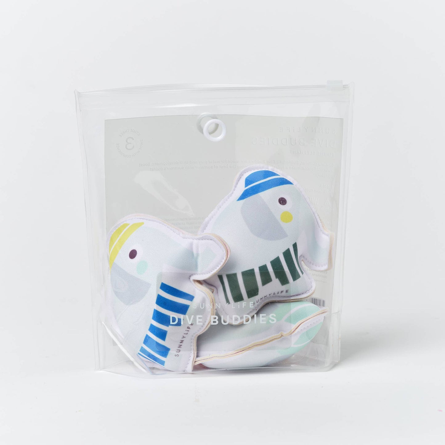 Dive Buddies Eli the Elephant Multi Set of 3