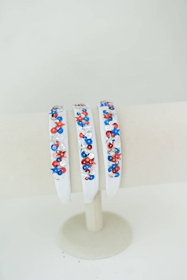 Sequin Headband - Miss USA