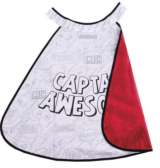 Colour a Cape Superhero