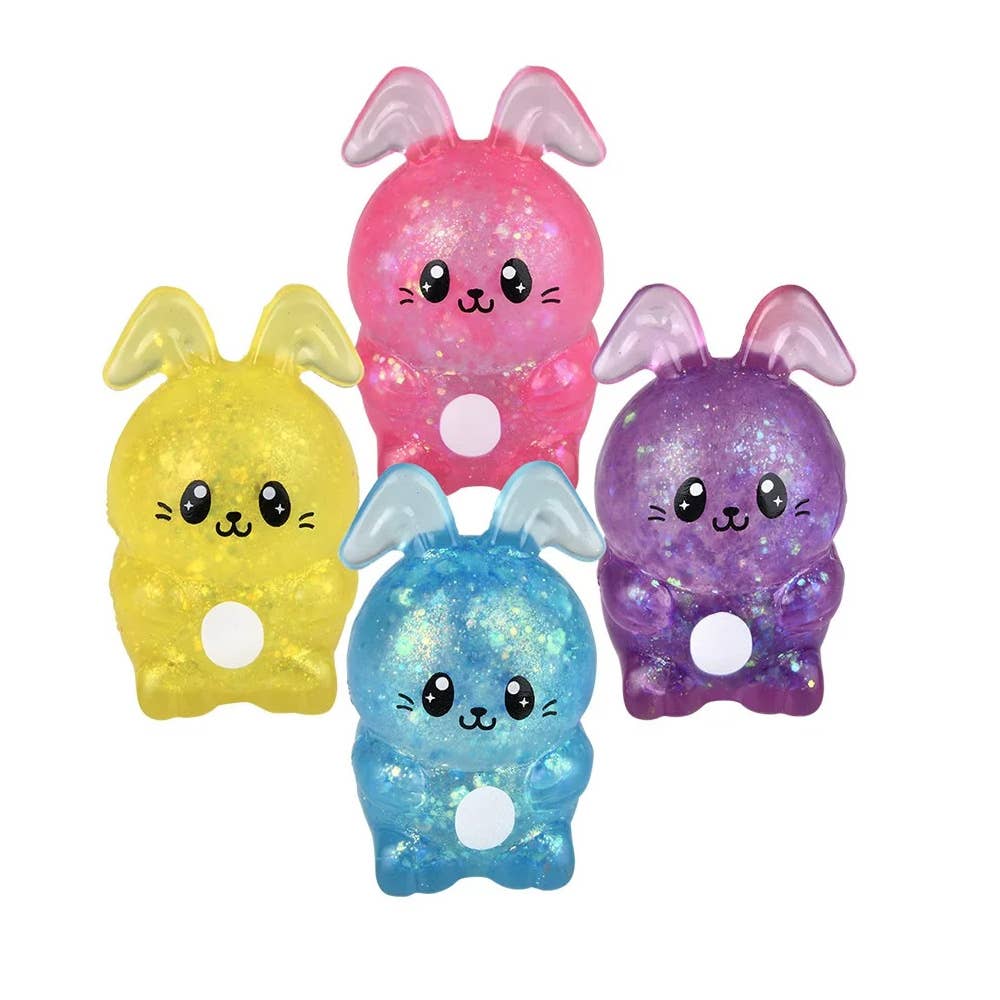 Easter Bunny Sticky Squeezy Fidget Kids Toy- Assorted