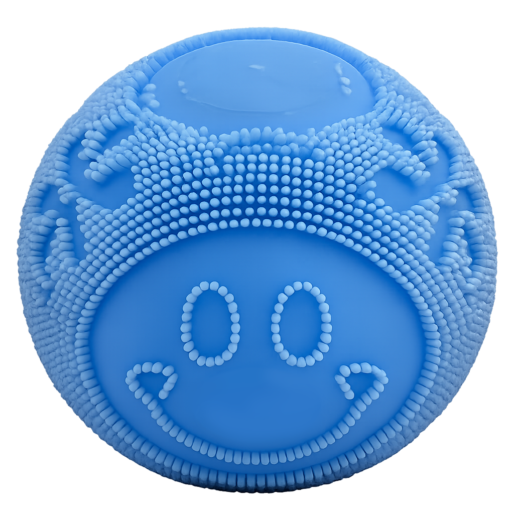 Fun Doh Fuzzy Face Squishy Ball