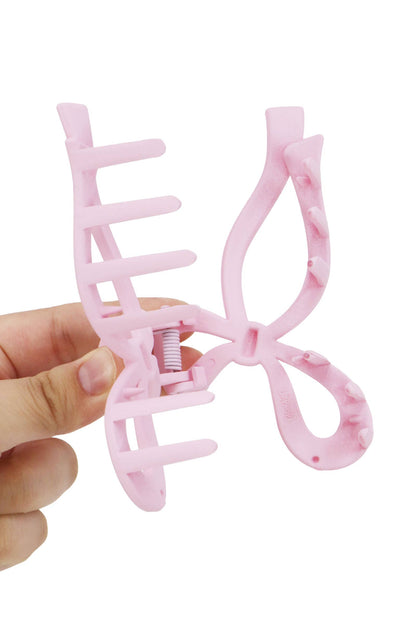 Wavy Ribbon Matte Warm Pastel Hair Claw