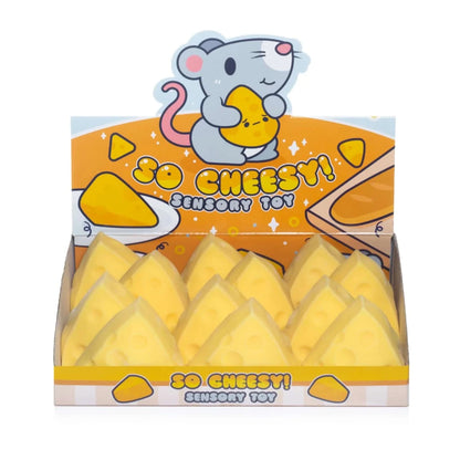 So Cheesy, squishy cheese toy