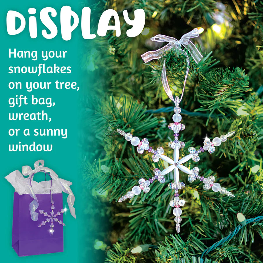 Beaded Snowflake Ornament