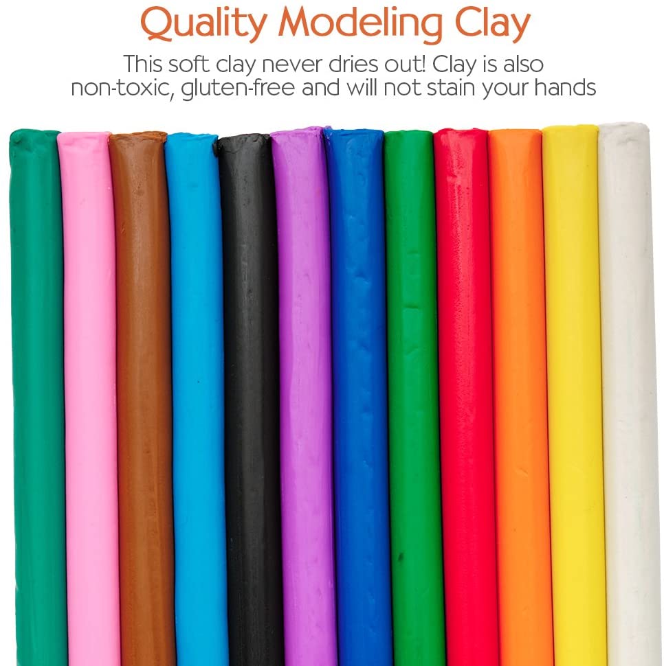 Do Art Coloring with Clay