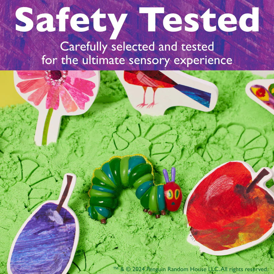 The Very Hungry Caterpillar Sensory Bin