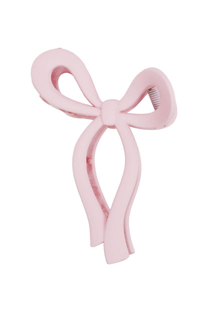 Wavy Ribbon Matte Warm Pastel Hair Claw