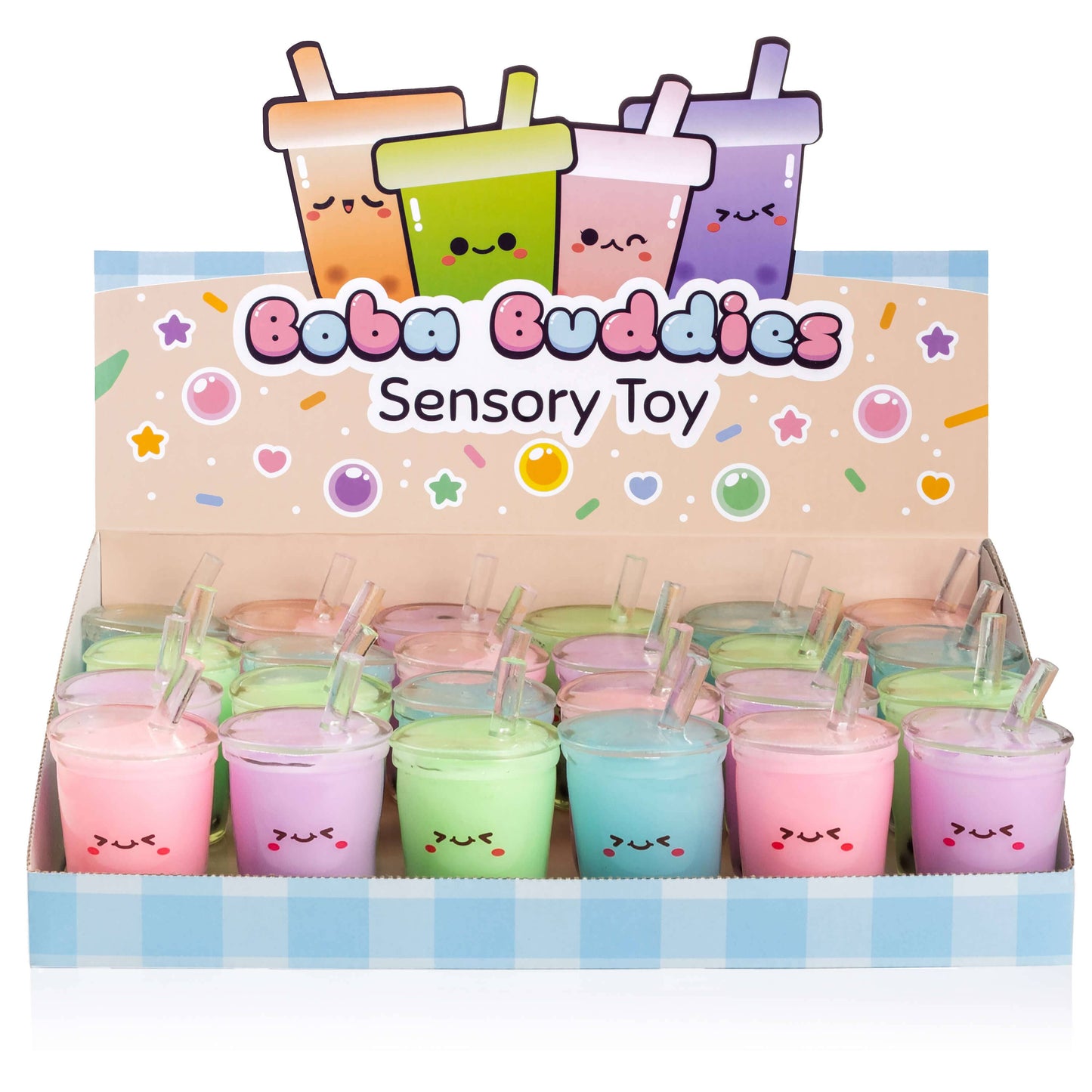 Boba Buddies Sensory Fidget Toy (24pcs/case)