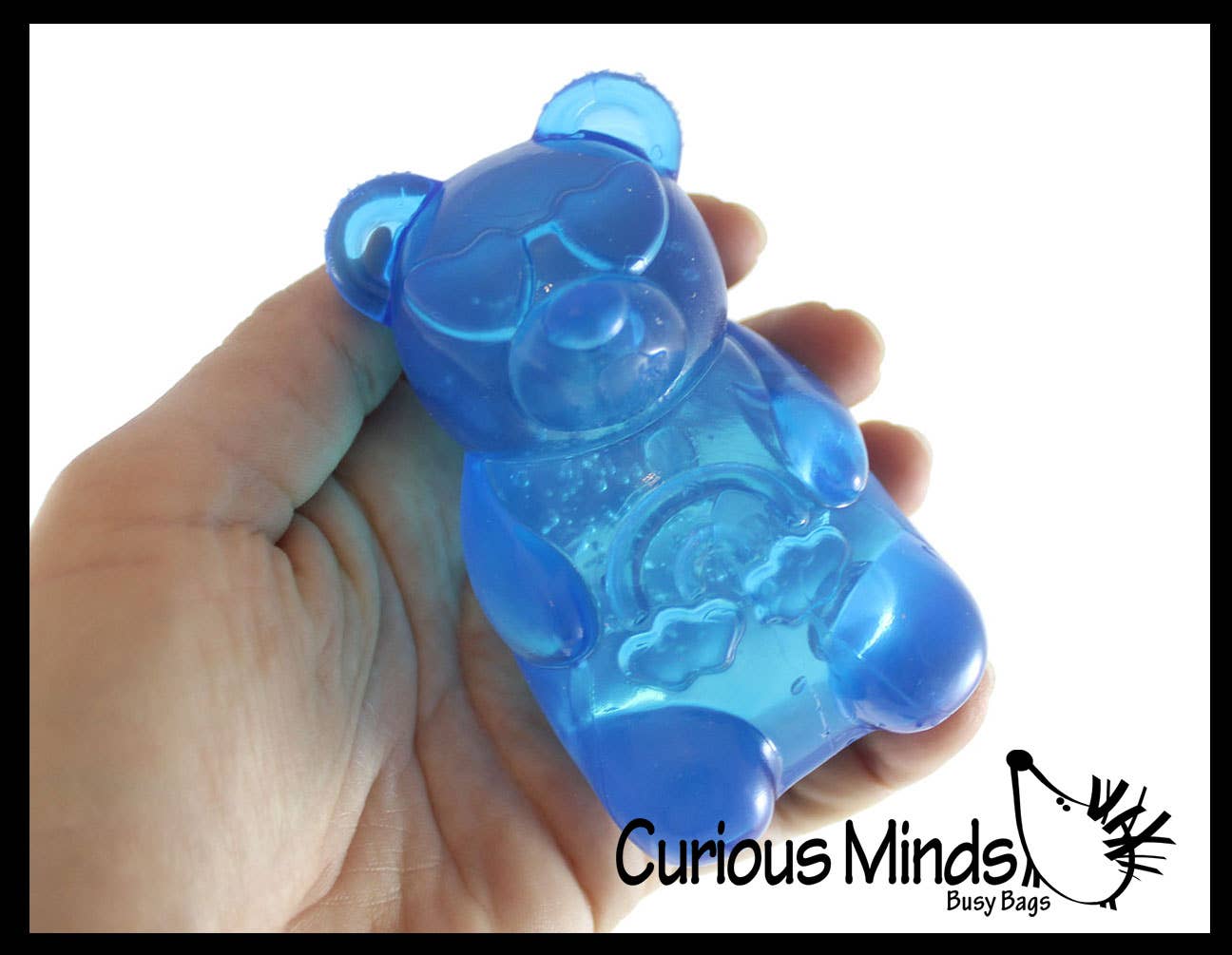Gummy Bear Jelly Filled Stress Ball - Squishy Sensory Fidget