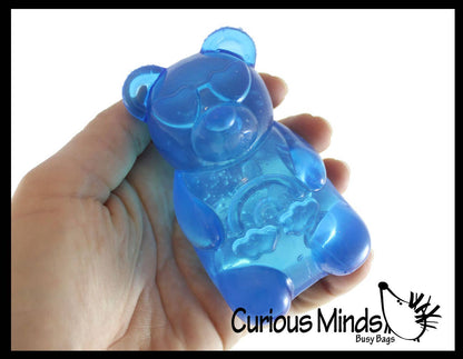 Gummy Bear Jelly Filled Stress Ball - Squishy Sensory Fidget