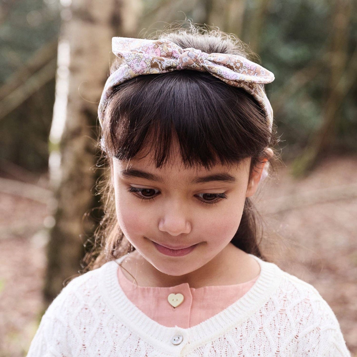 Fairytale Floral Tie Headband