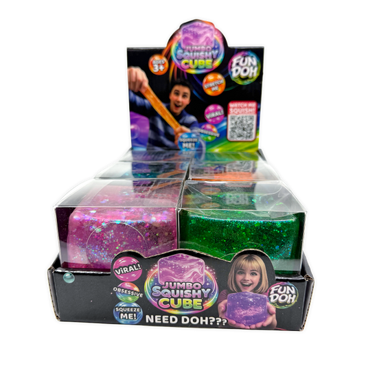 Fun Doh Jumbo Squishy Cube