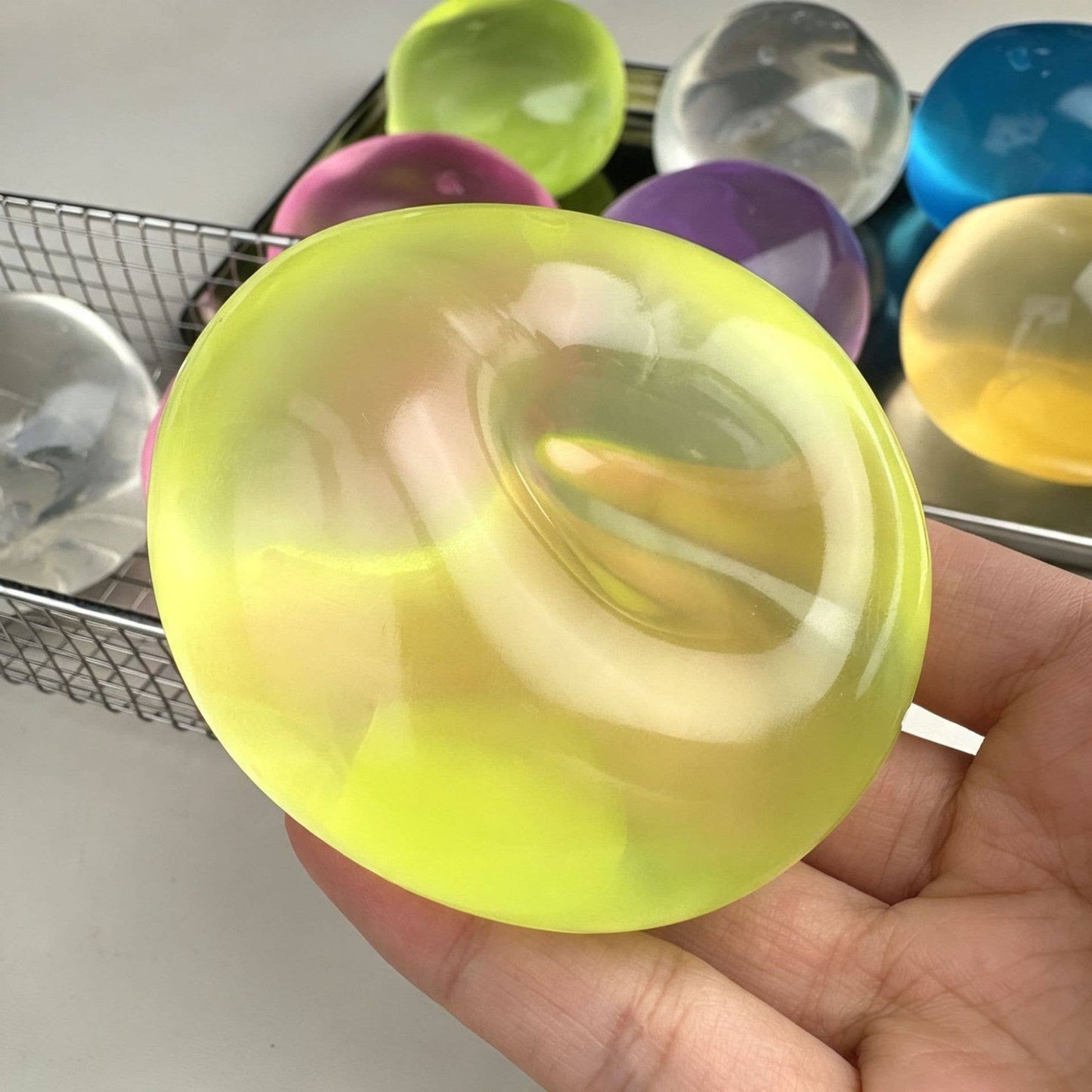 Coconut Oil Squishy Stress Ball