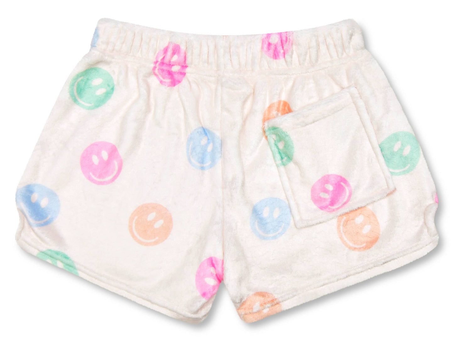 Made You Smile Plush Shorts (Large -(14))