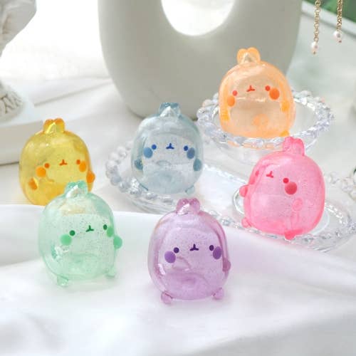 Sparkle Molang Random Figure – Cute Glitter Edition