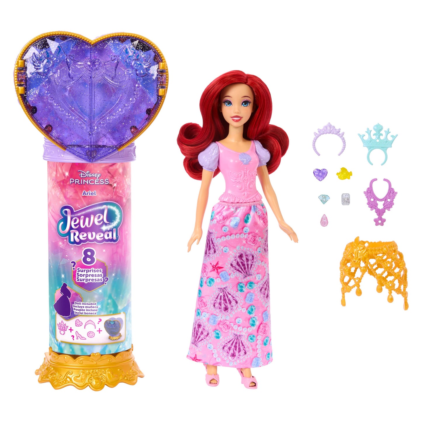Disney Princess Jewel Reveal Fashion Doll Assortment