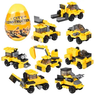Building Block Construction Truck