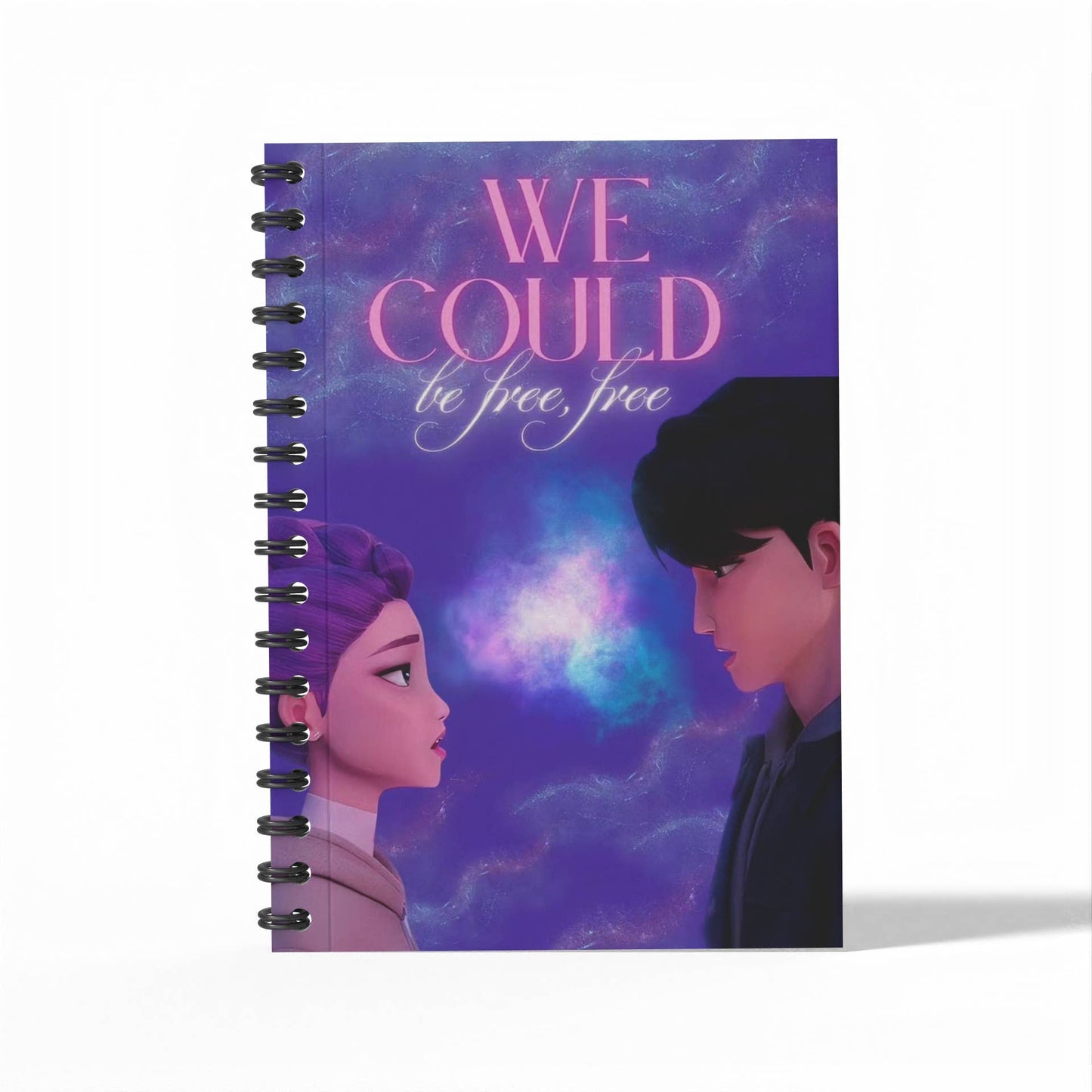 Kpop Demon Hunters coil notebook